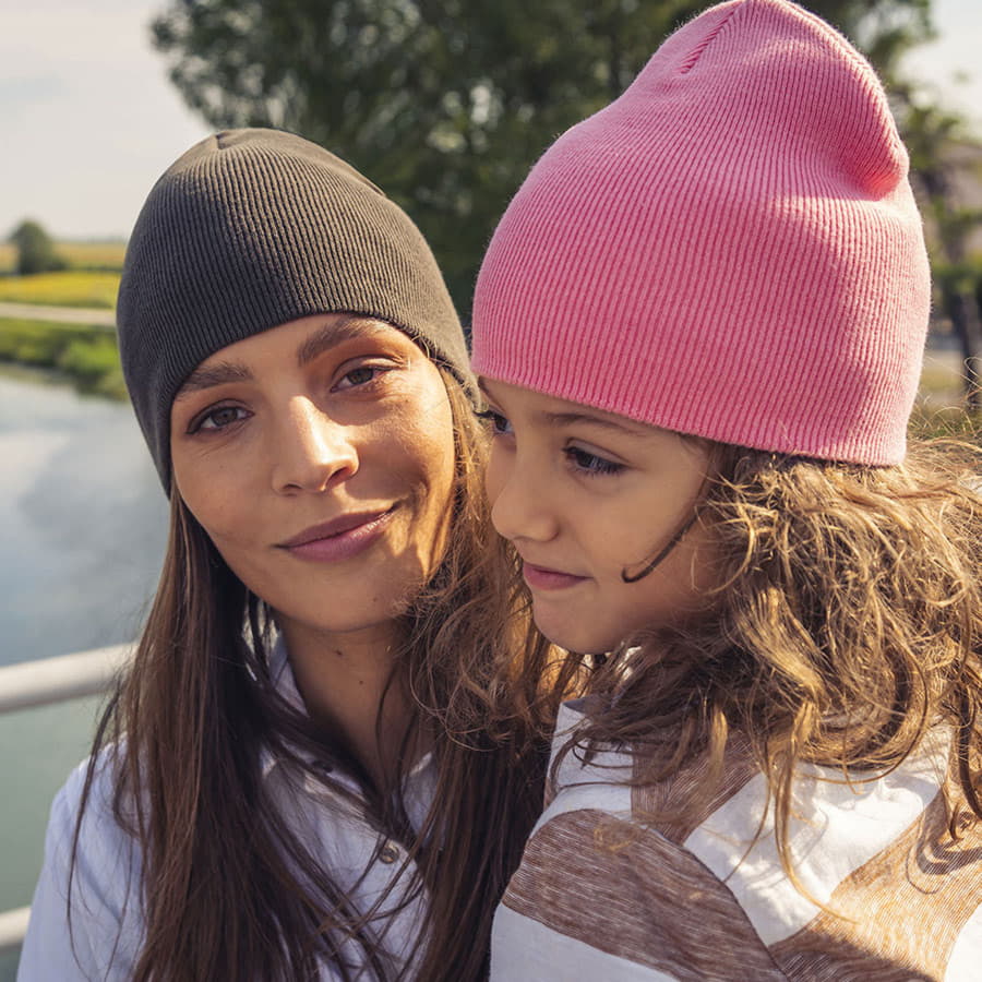 Шапка детская из хлопка KID YALA, розовый-1
