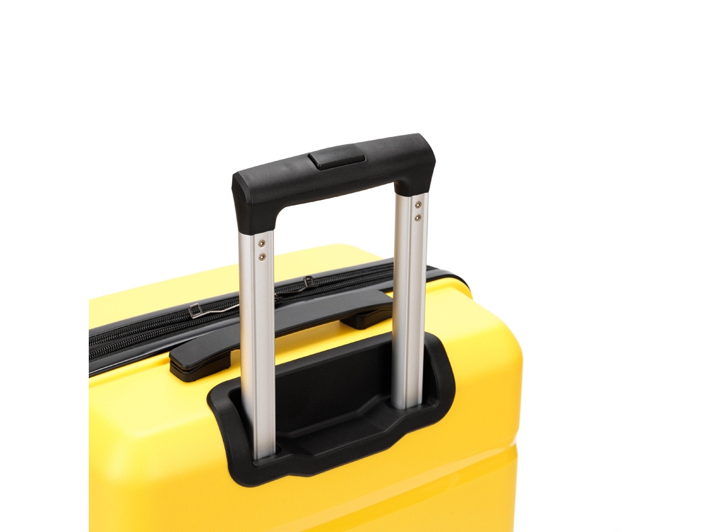 Чемодан TORBER В Отпуск, жёлтый, полипропилен, 40,5 х 25 х 62,5 см, 55 л-3