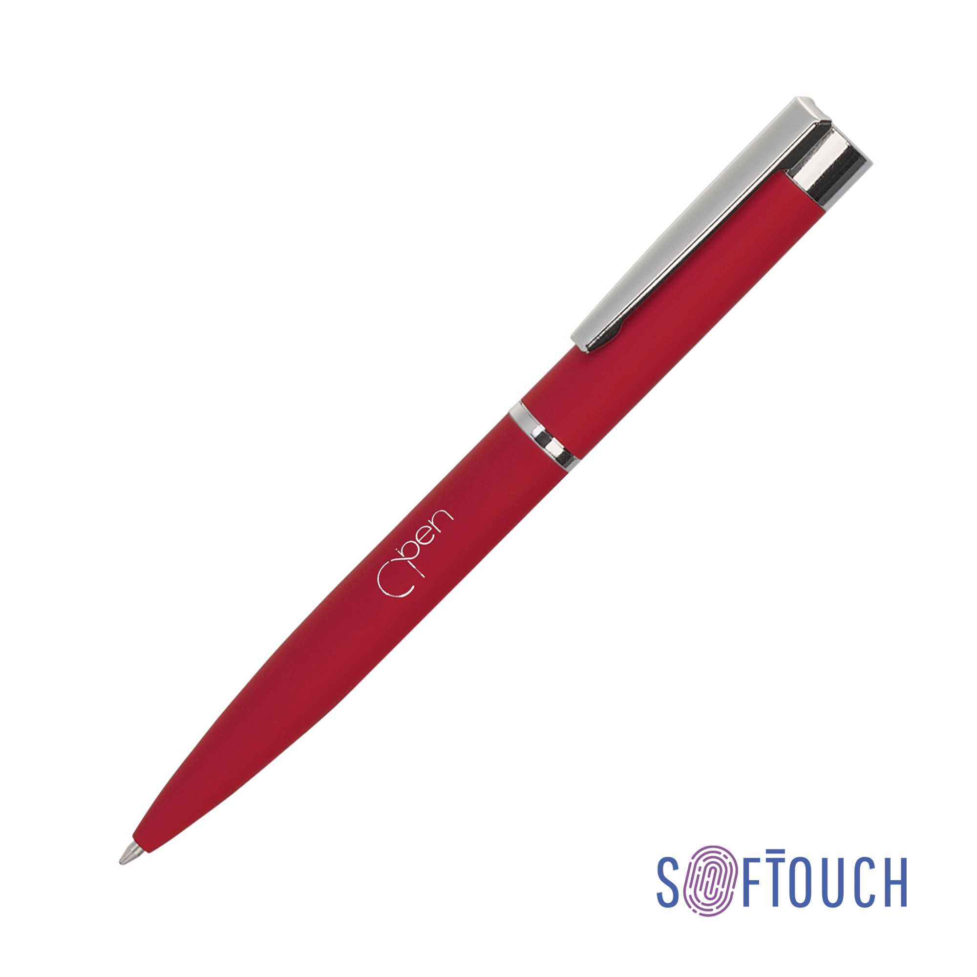 Ручка шариковая "Alice", покрытие soft touch-0