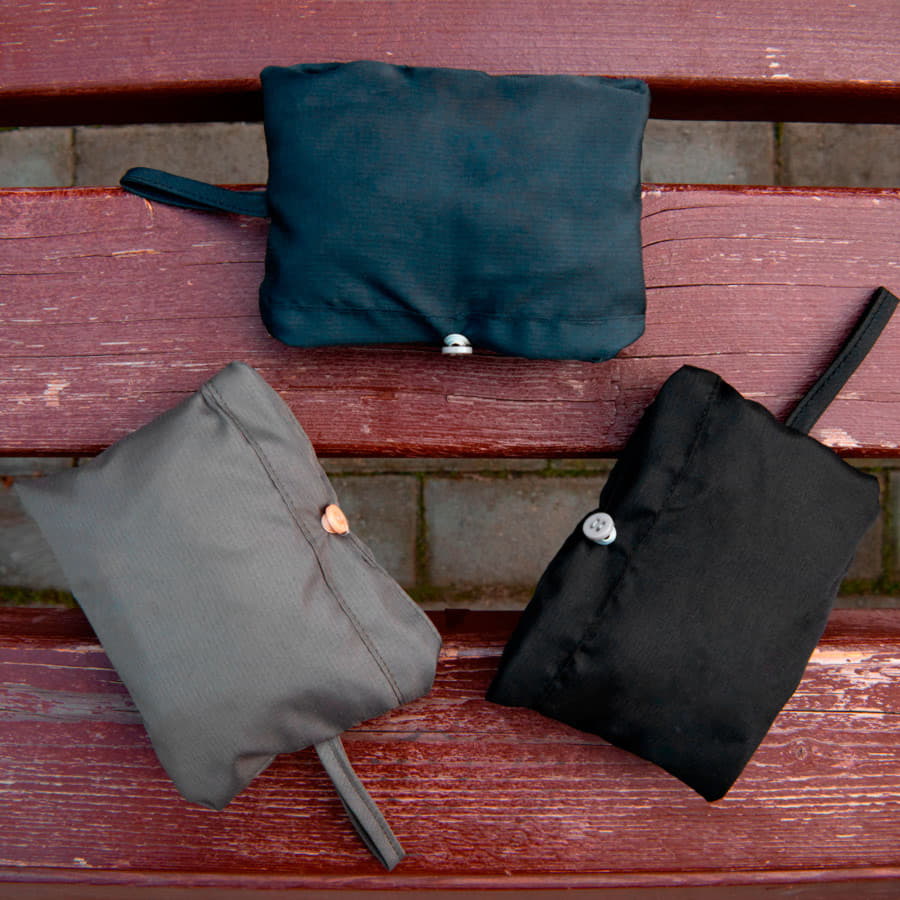 Панама BUCKET POCKET, черный, серый-5