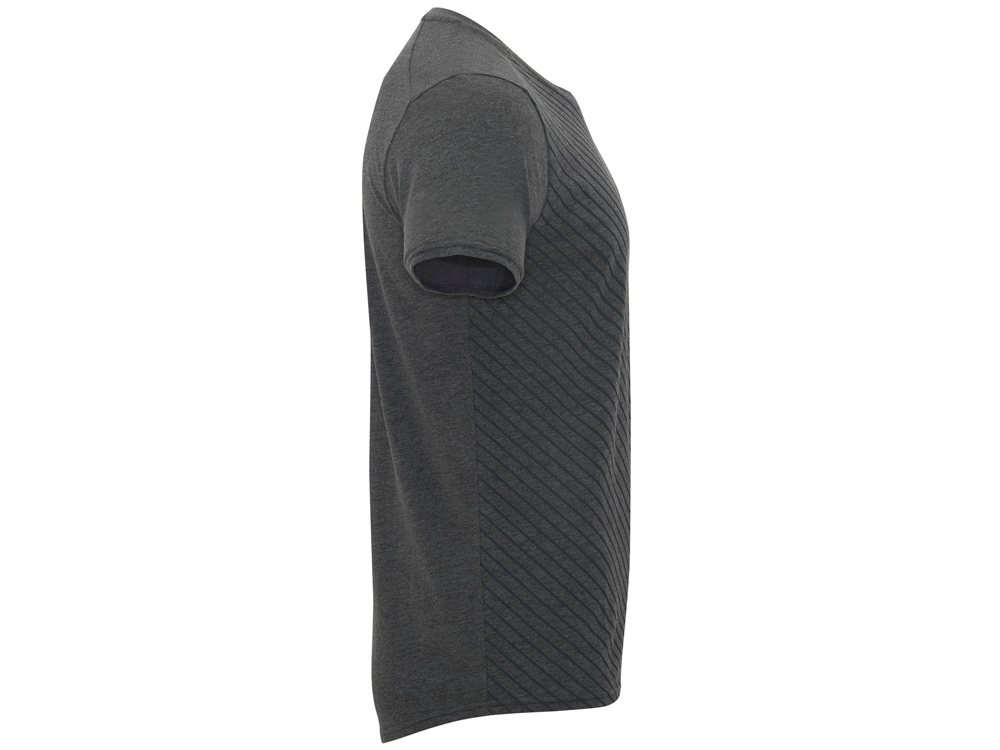 Футболка Baku мужская, меланжевый эбеновый-3