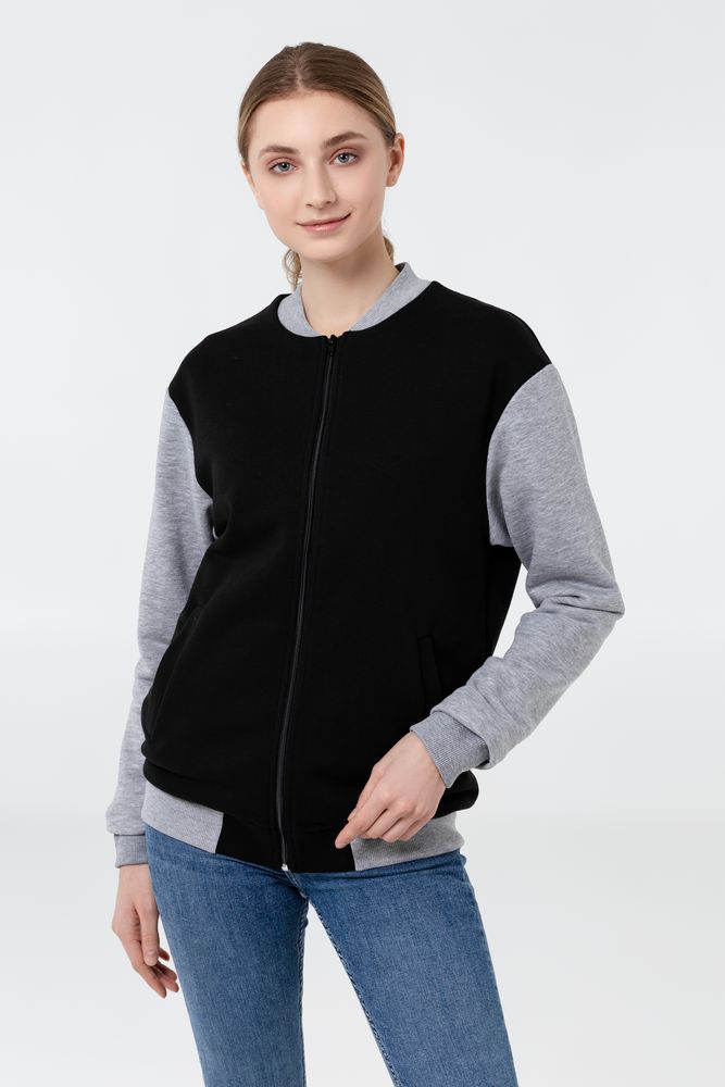 Бомбер College, ярко-синий-3