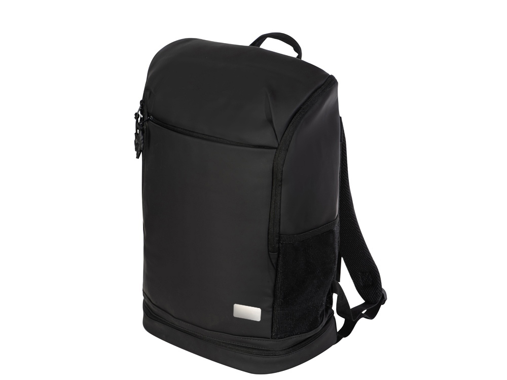 Рюкзак Gym с отделением для обуви, черный (с шильдом)-0