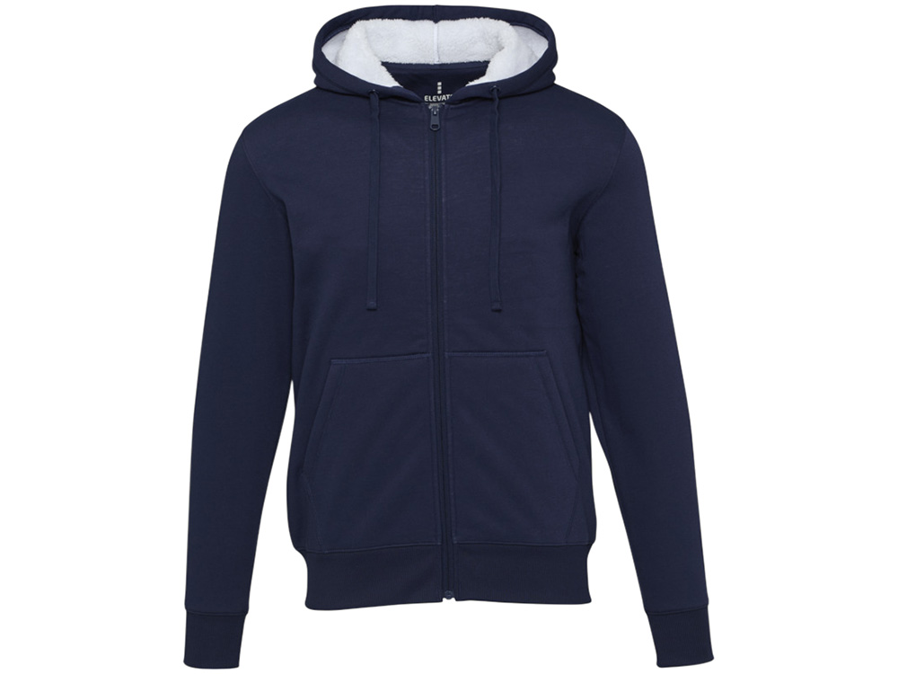 Natron толстовка из шерпы на полноразмерной молнии, темно-синий-1