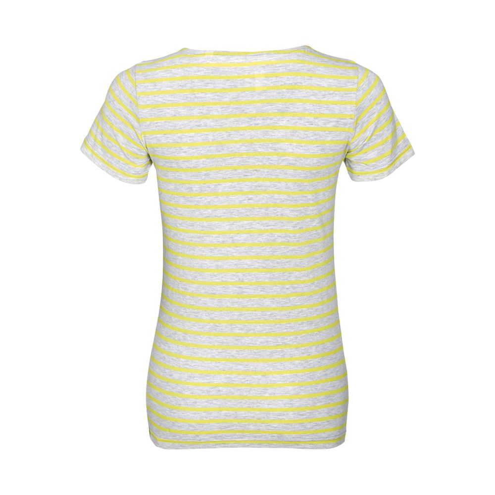 Футболка Miles Women серая с желтым-2