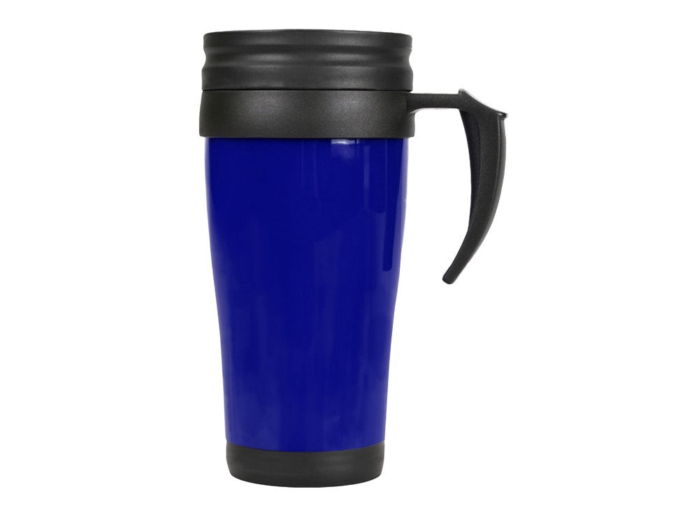 Кружка с термоизоляцией Silence 350мл, синий-2