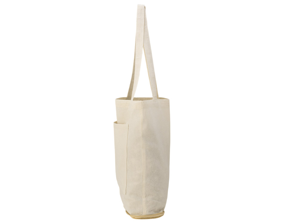 Складная сумка Jute из джута и хлопка, натуральный-2