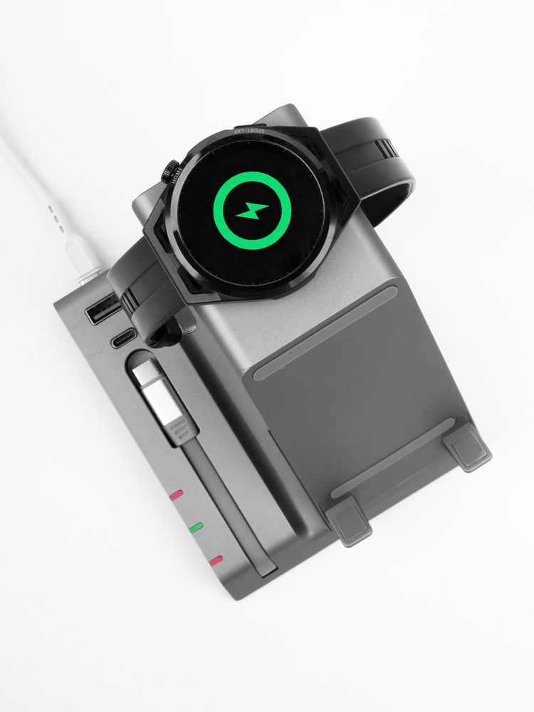 Зарядная станция Tres, серая-7