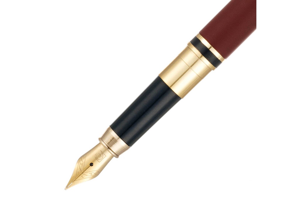 Ручка 2 в 1 шариковая и перьевая Pierre Cardin COMBI PEN, цвет - терракотовый. Упаковка Е-10