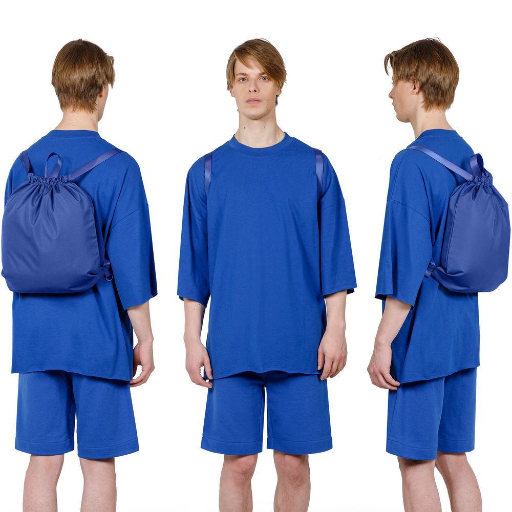 Основа для шопера-рюкзака B3, синяя-5