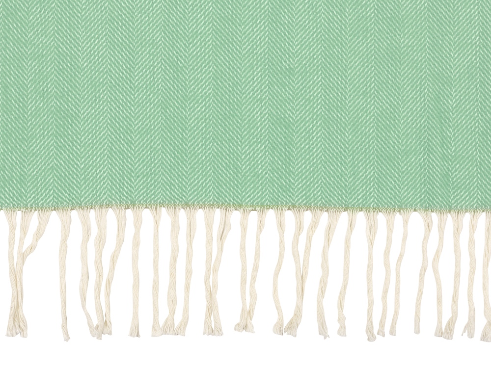 Плед Ёлочка 150х180 см. ПРЕМИУМ (зеленый однотонное)-4