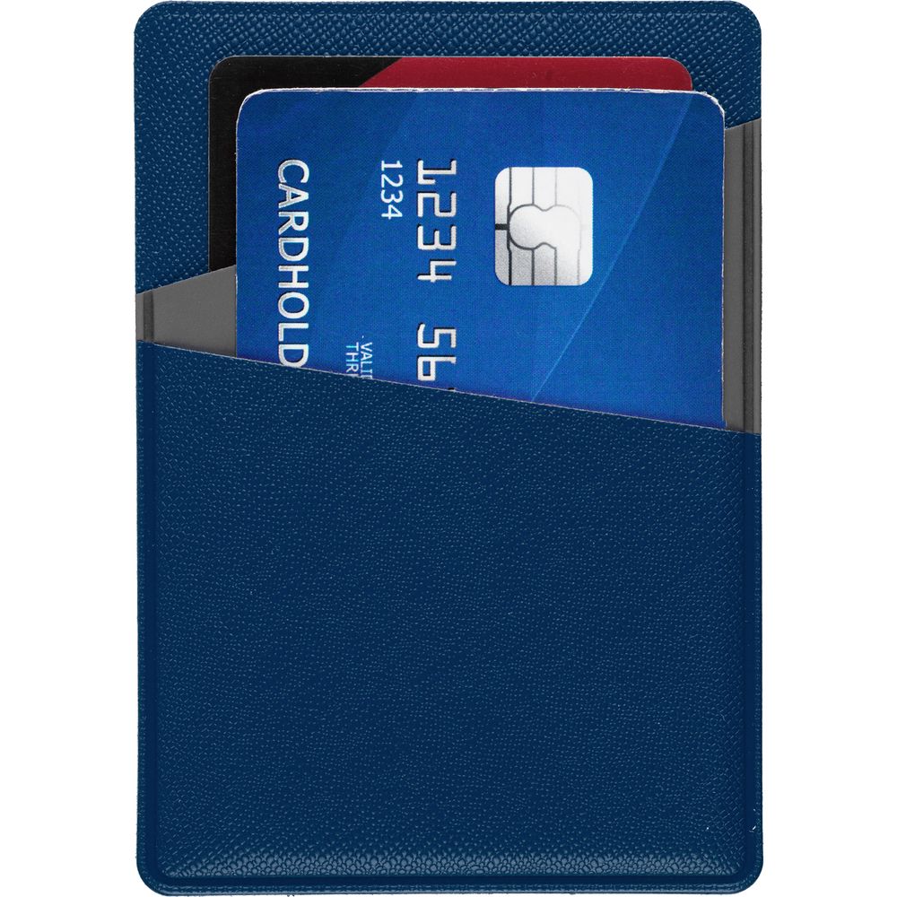 Картхолдер Dual, серо-синий-2