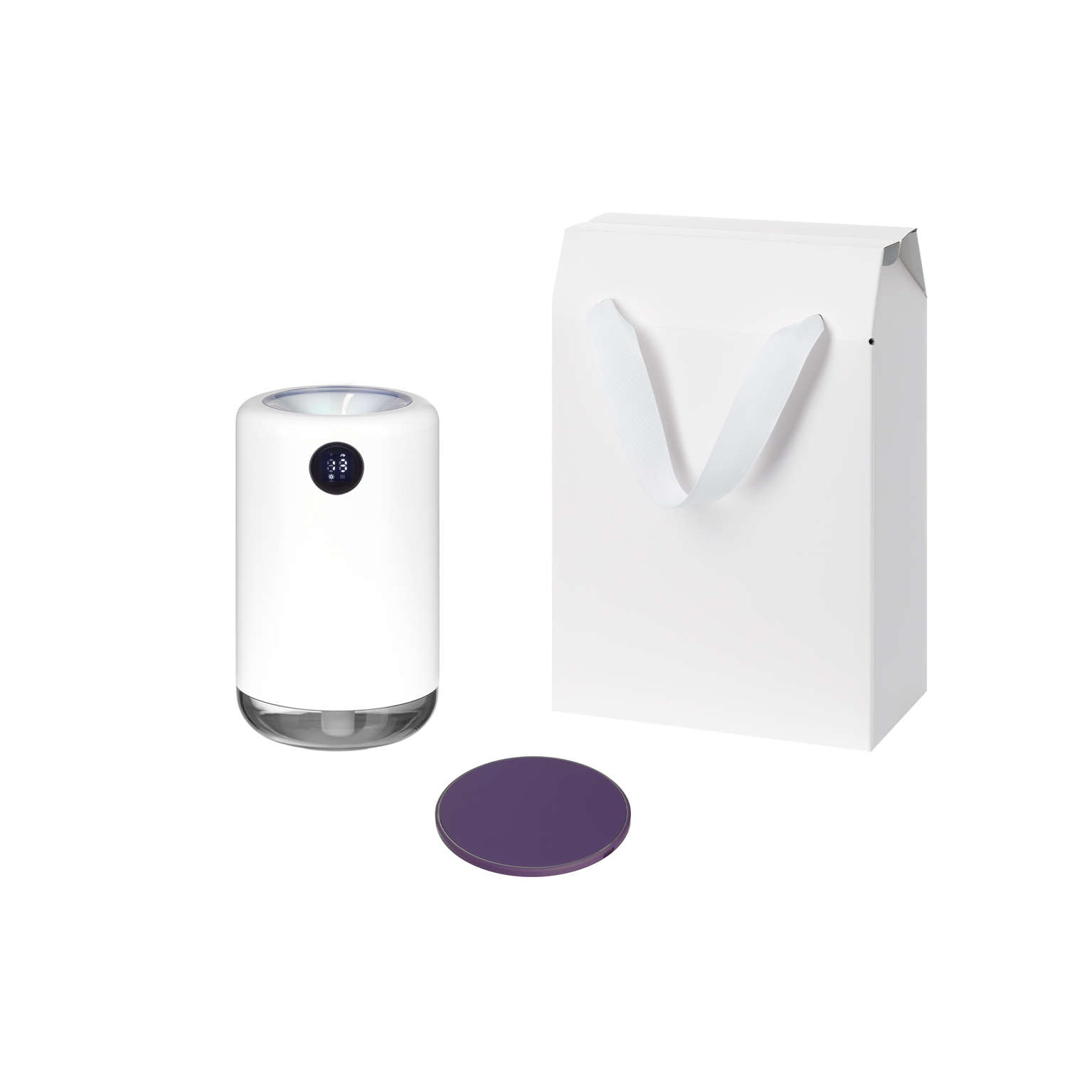 Подарочный набор Блисс (Bliss) , Аурис (Auris), фиолетовый (увлажнитель воздуха, зарядное устройство)-0