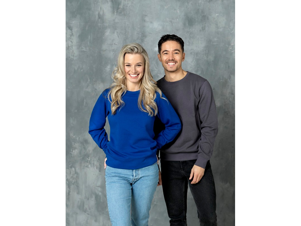 Женский свитер Zenon с круглым вырезом, белый-4