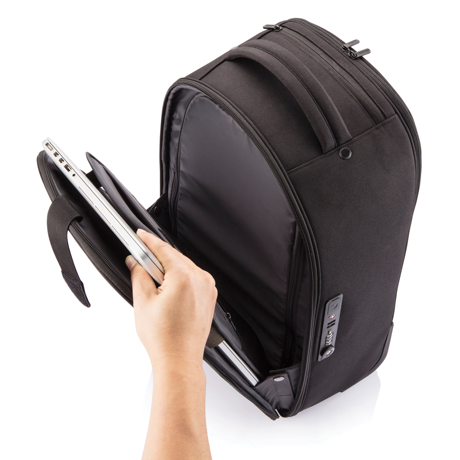 Антикражный рюкзак на колесах Bobby-20