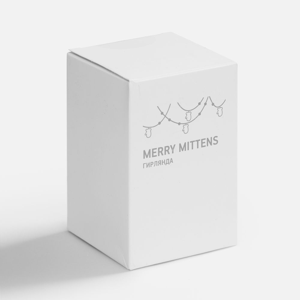Гирлянда Merry Mittens, синяя-3