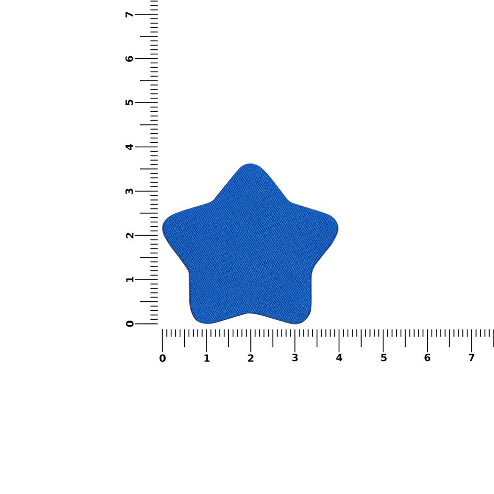 Наклейка тканевая Lunga Bial, M, синяя-2