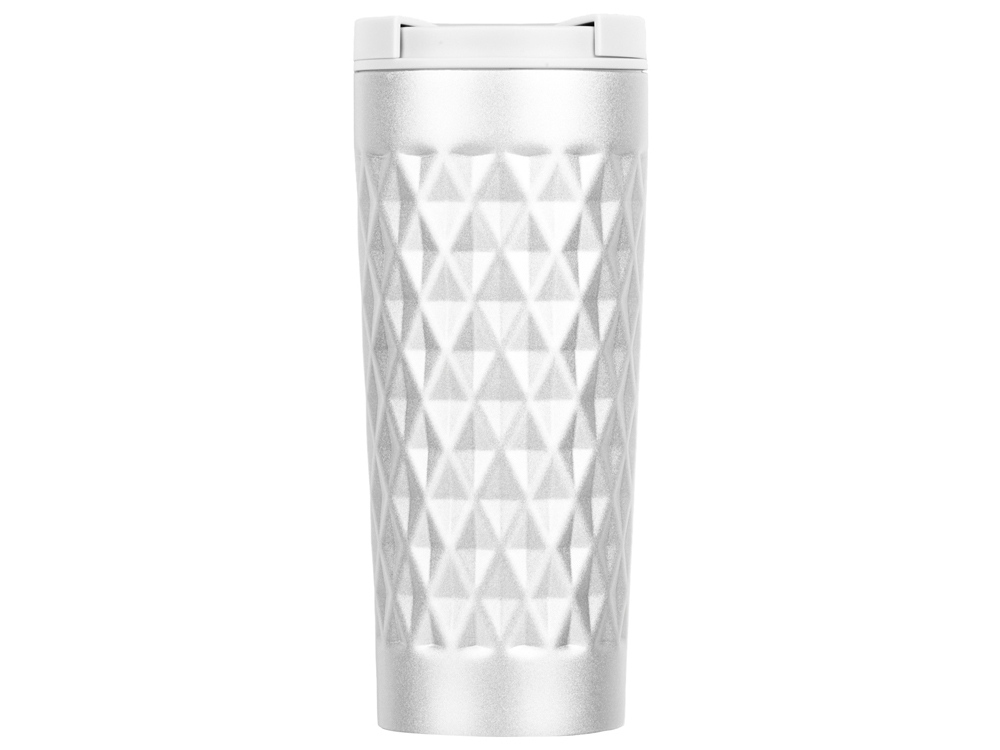 Герметичная вакуумная термокружка Matrix,450 мл, серебристый-3