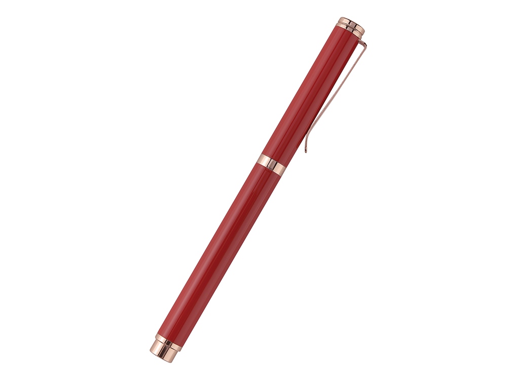 Ручка металлическая шариковая Venezia Classico, красный-0