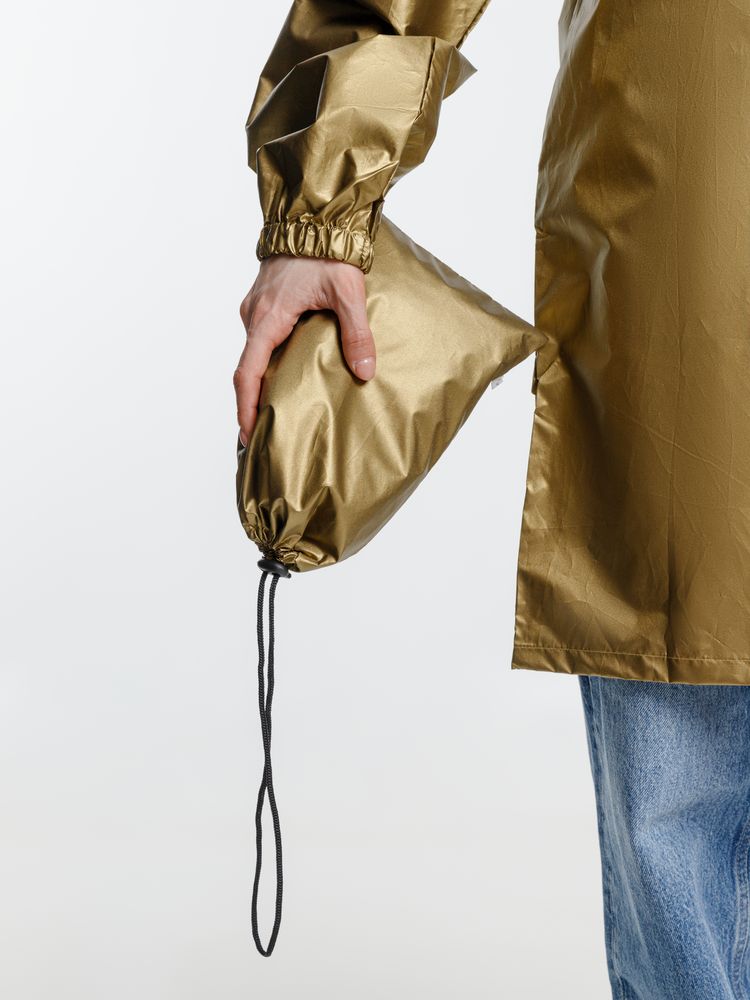 Дождевик Palladio Pockets, золотистый-4