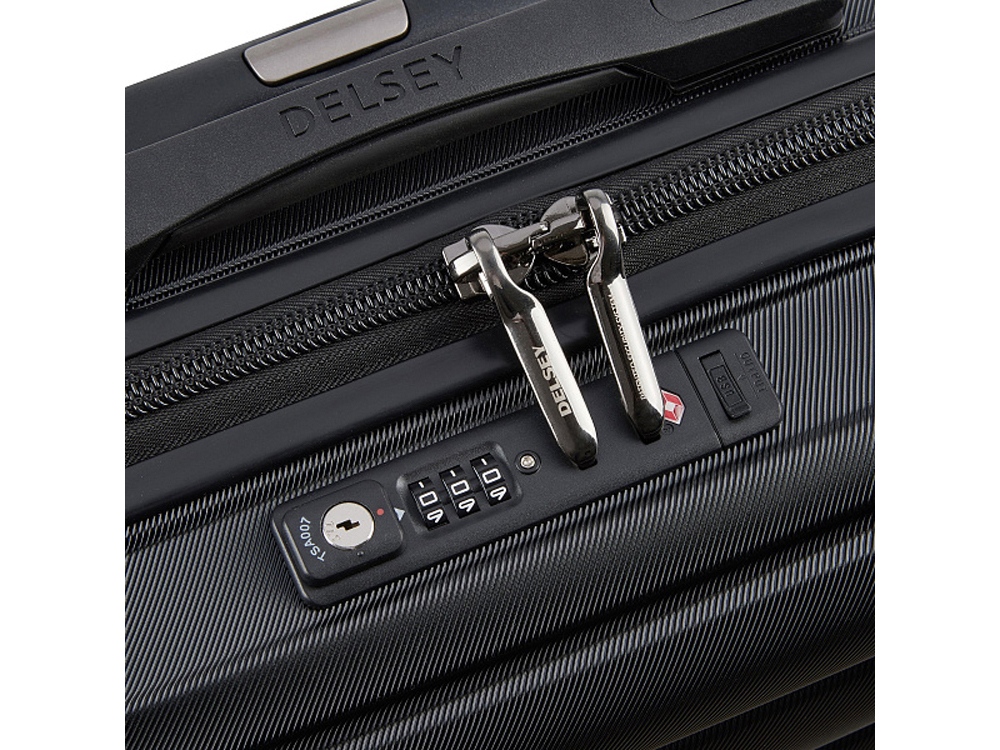 Чемодан 4-х колесный DELSEY, SHADOW 5.0, 35,5л, черный-3