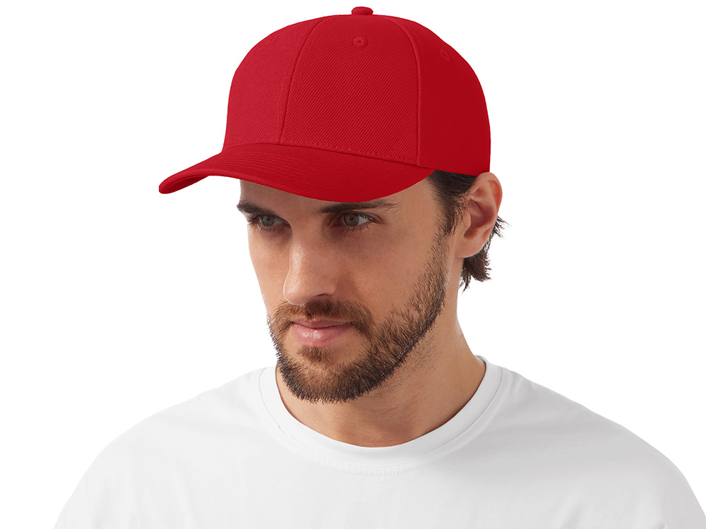 Бейсболка Oklahoma, красный-1