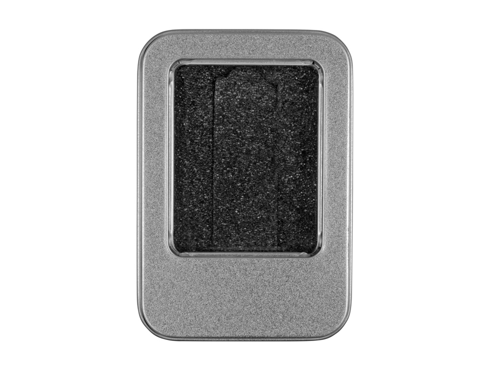 Коробка для флеш-карт Этан, серебристый-3