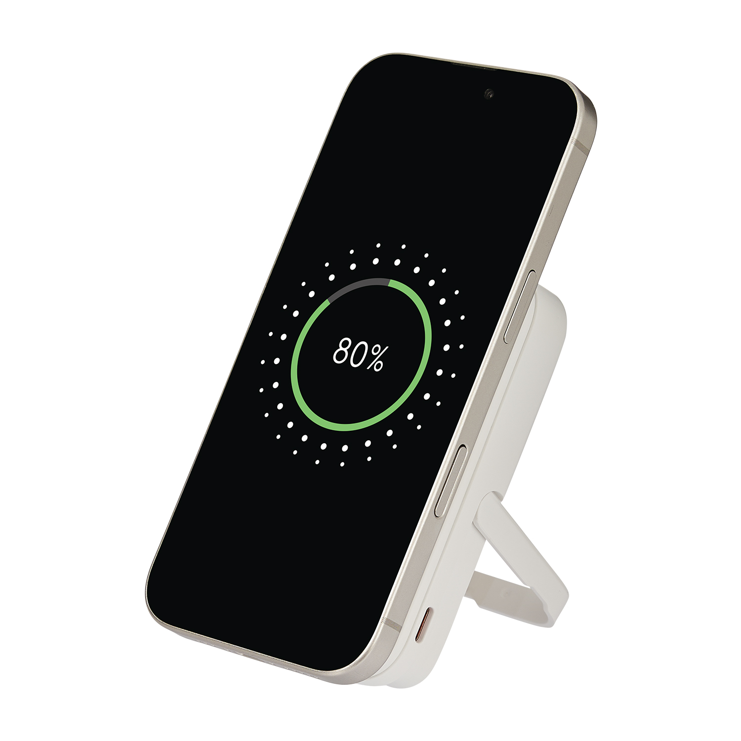 Внешний аккумулятор Юнион PD (Union PD) 10000mAh с функцией беспроводной зарядки 15W, белый-9