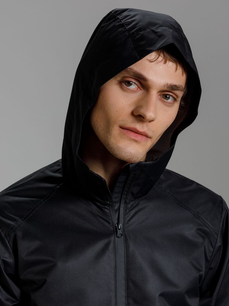 Куртка унисекс Nordvind WR, черная-10