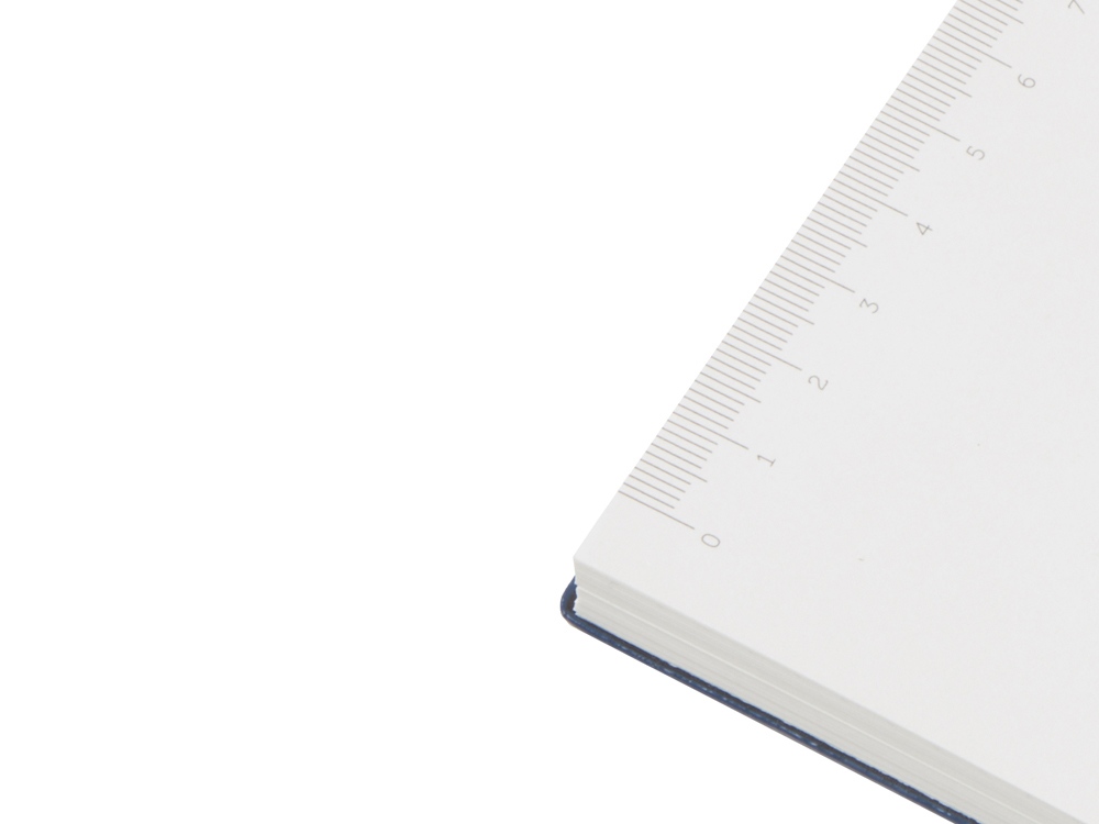 Блокнот А5 Bradbury, гибкая обложка, 80 листов 80 гр/м2 FSC бумага, темно-синий-5