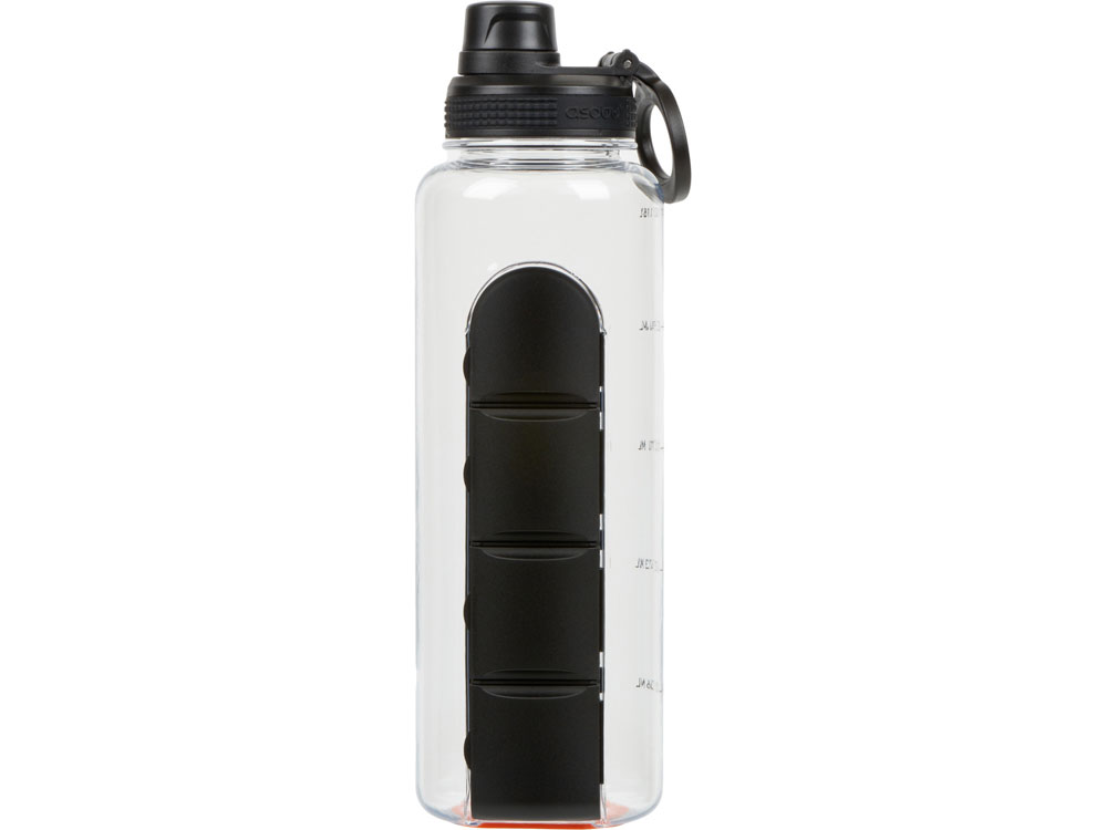 Бутылка для воды Electrolyte, черный-3