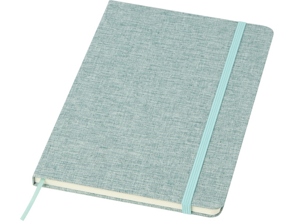 Ramona хлопковый блокнот формата А5 - Зеленый яркий-0