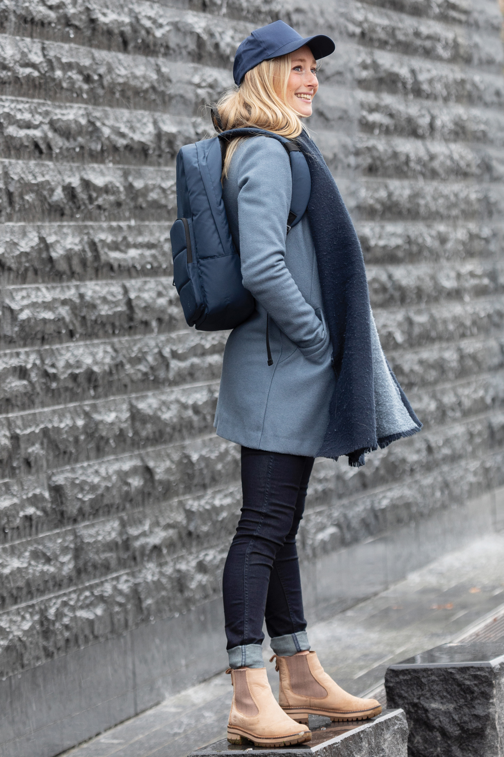 Бейсболка Impact из переработанного хлопка AWARE™, 5 клиньев, 190 г/м2-4