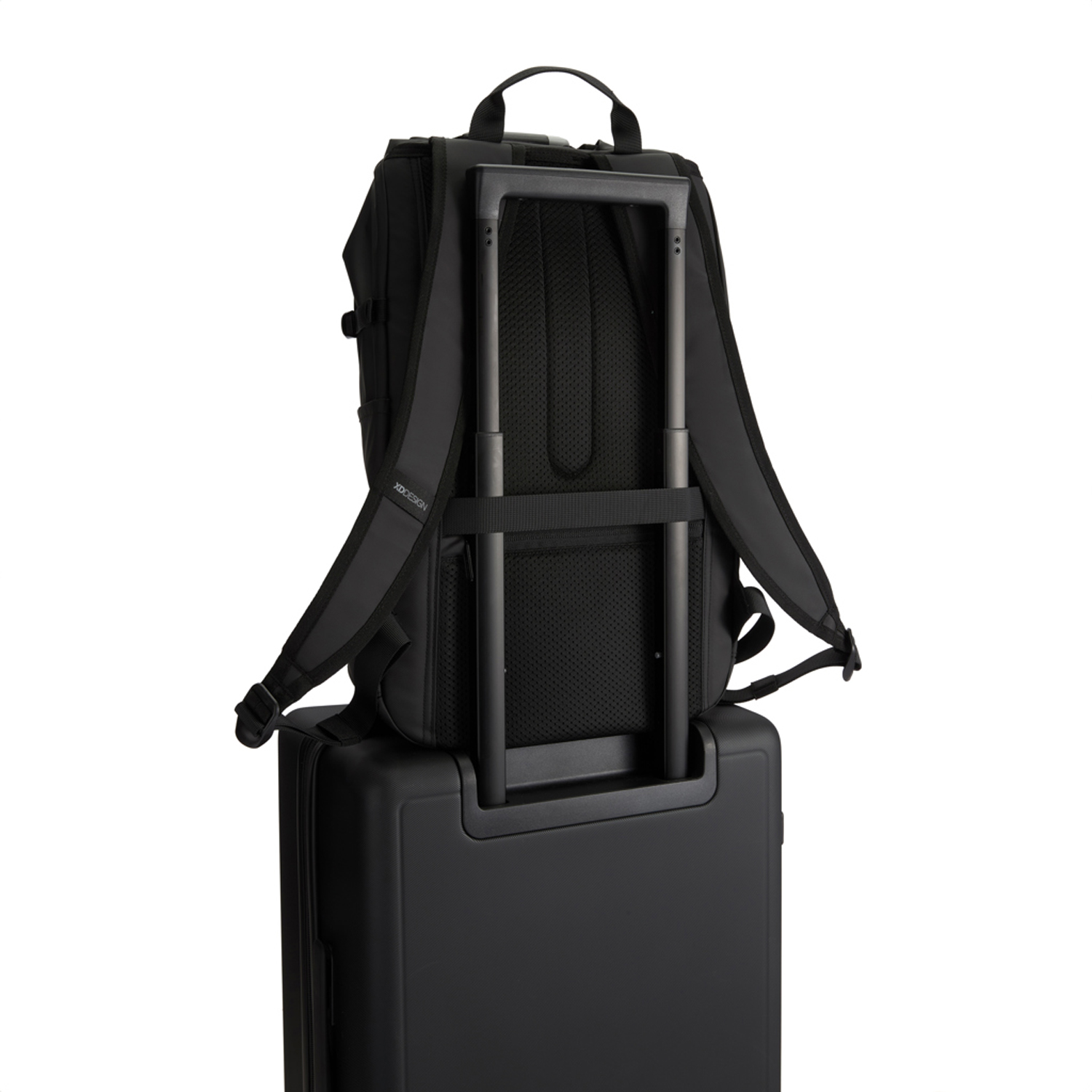 Антикражный рюкзак Urban Roll-top, черный-12