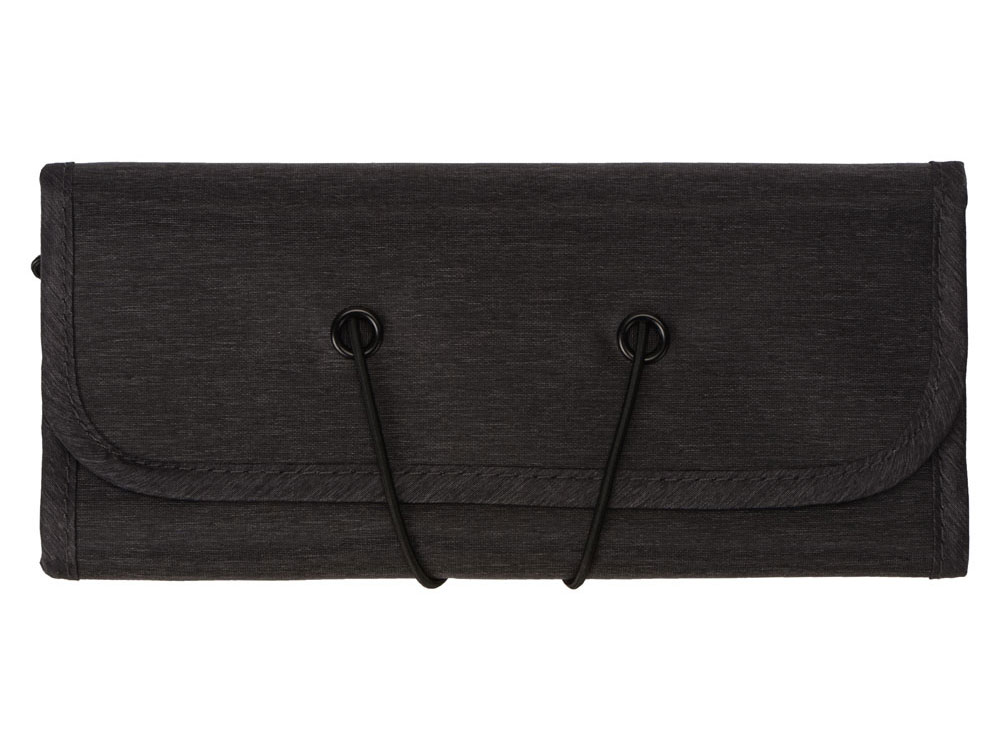 Органайзер District для электроники на резинке, темно-серый-10