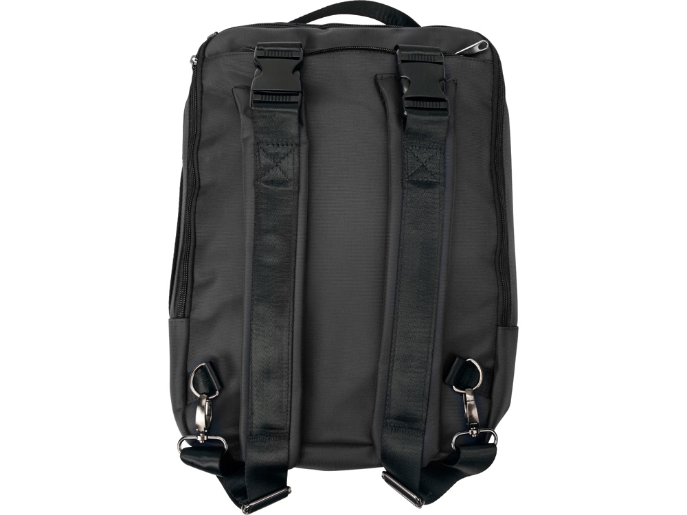 Рюкзак-трансформер Duty для ноутбука, черный (без шильда)-11