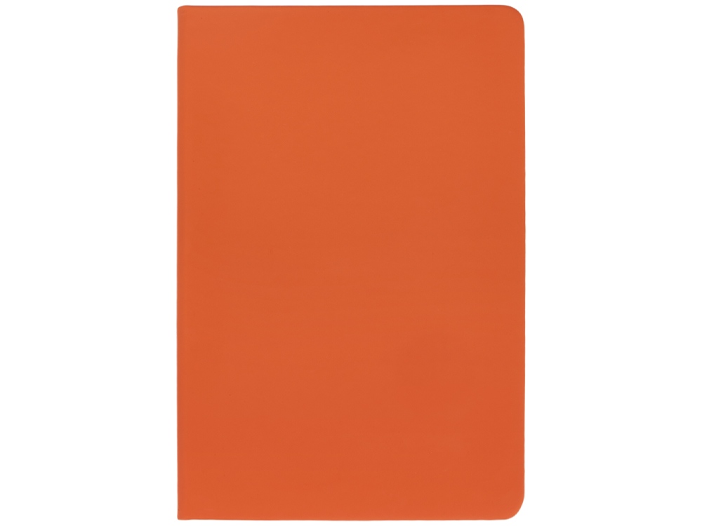 Блокнот Wispy, твердая обложка A5, 64 листа в линейку, оранжевый-2