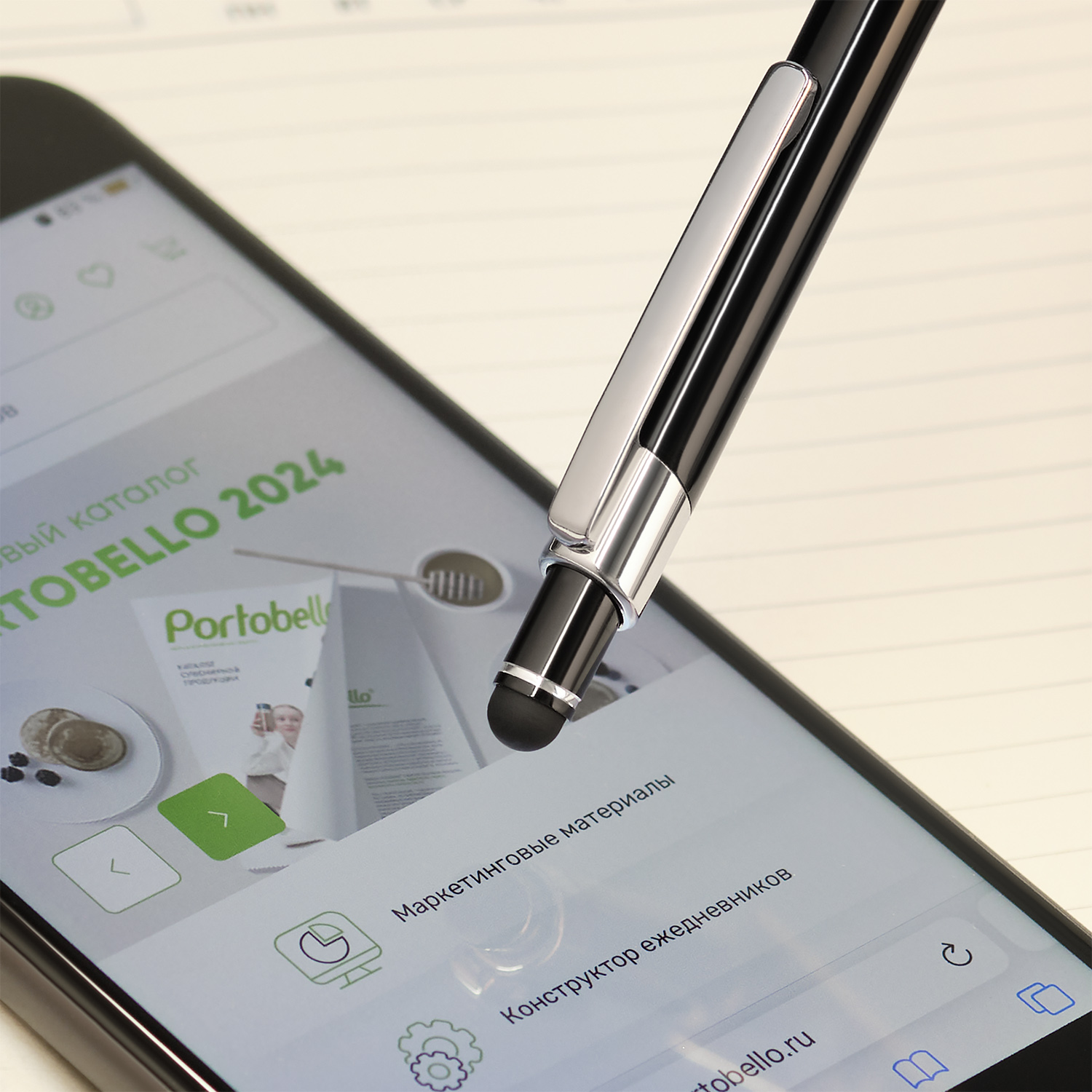 Шариковая ручка Леви (Levi), черная-4