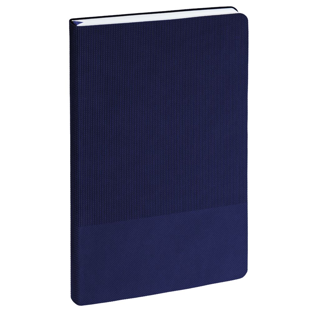 Ежедневник Knit, недатированный, темно-синий-2