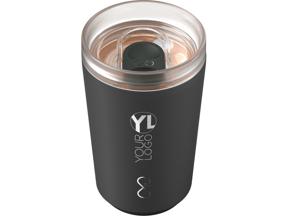 Ocean Bottle термостакан объемом 350 мл - Черный-7