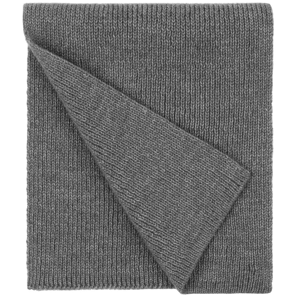 Шарф Bernard, серый меланж-2