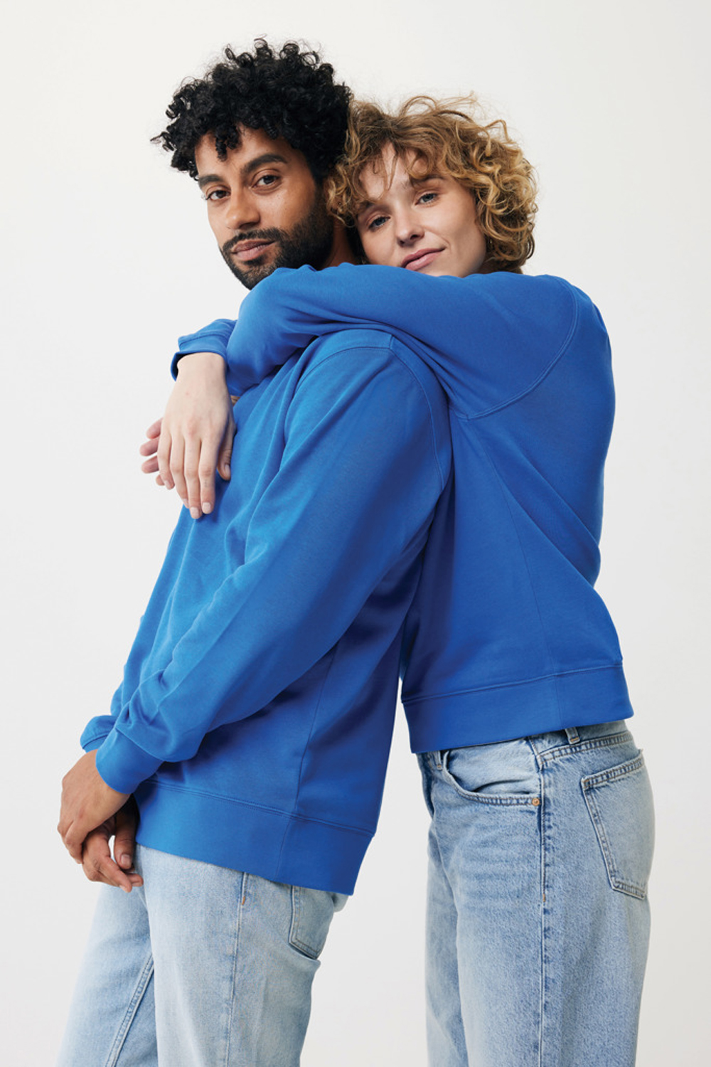 Свитшот Iqoniq Etosha из переработанного хлопка, унисекс, 280 г/м²-10