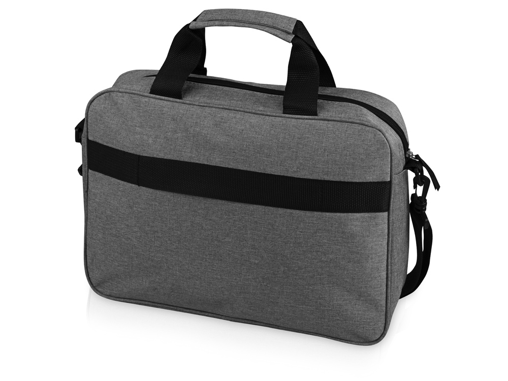 Сумка Брейв для документов и ноутбука 13,3, серый/черный-1