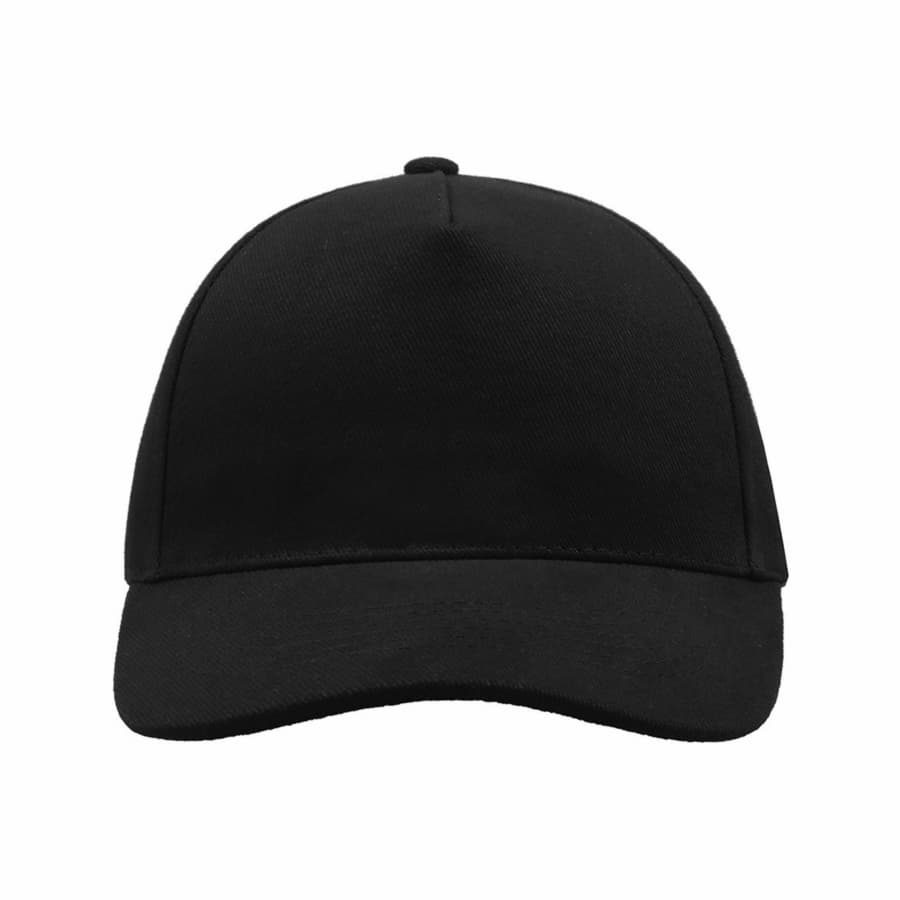 Бейсболка LIBERTY FIVE BUCKLE, 5 клиньев, металлическая застежка , черный-3