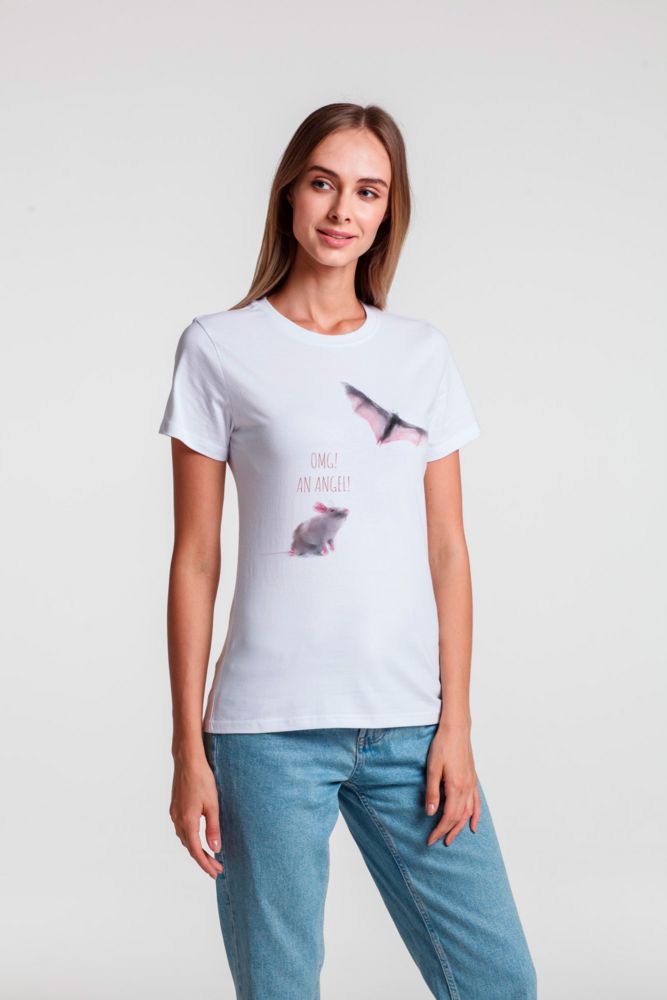 Футболка женская An Angel, белая-0