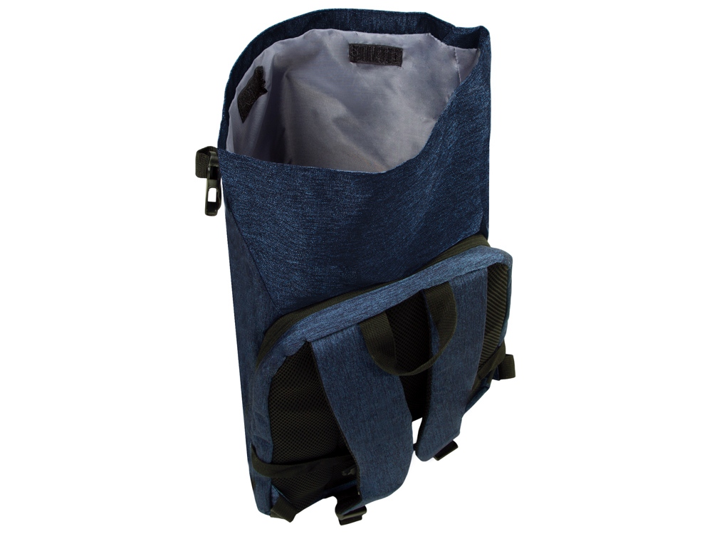 Рюкзак Shed водостойкий с двумя отделениями для ноутбука 15'', синий-5