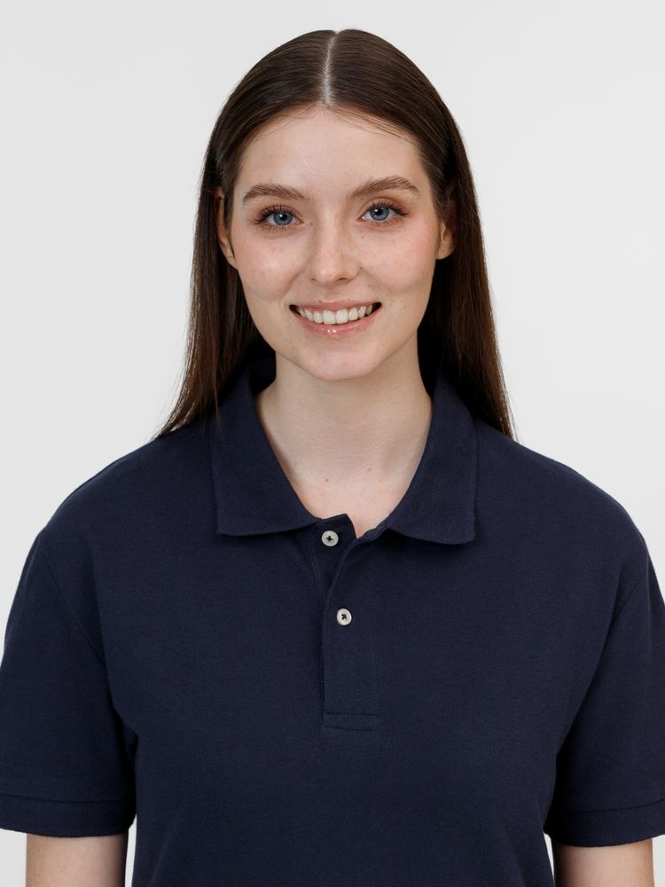 Рубашка поло унисекс Pacific, кобальт (темно-синяя)-6