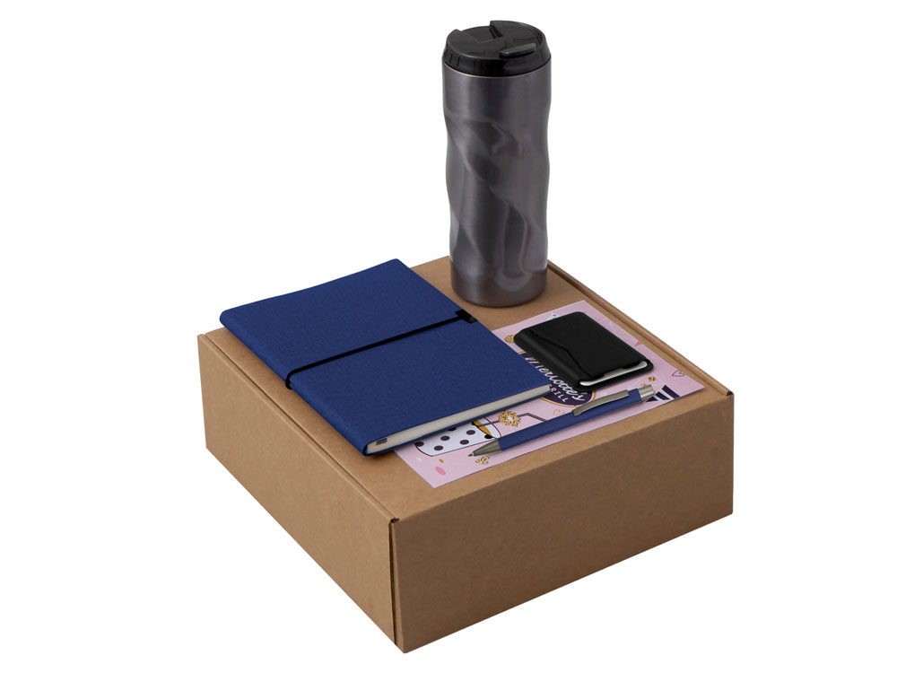 Подарочный набор Firm, синий-0