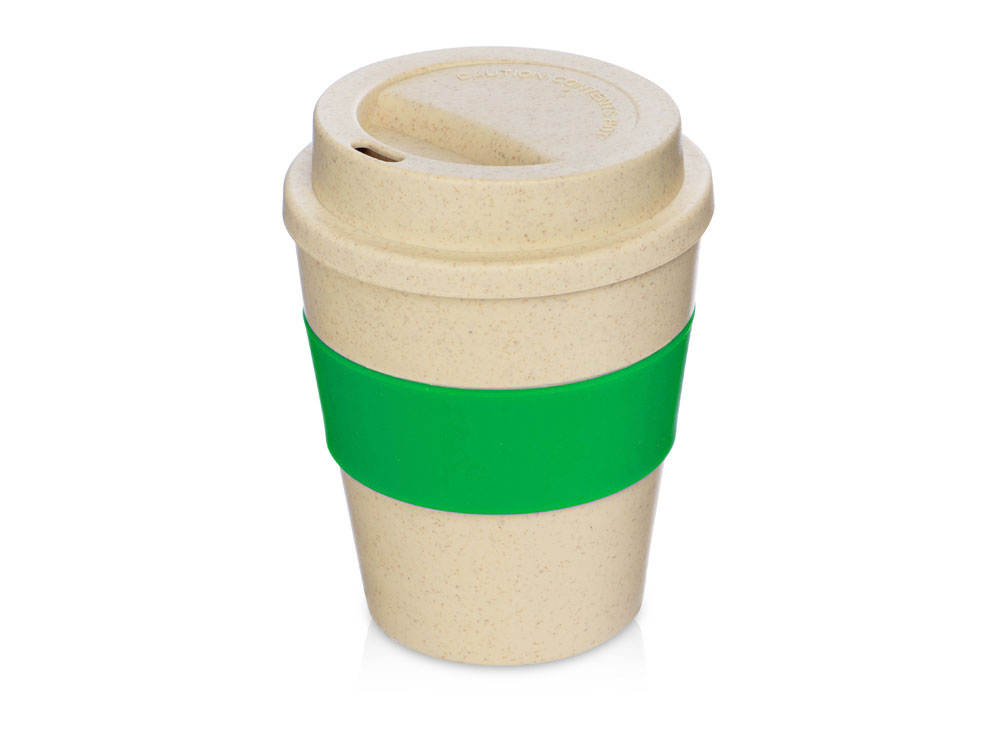 Стакан из пшеничной соломы Madrid 350 мл, зеленый-0