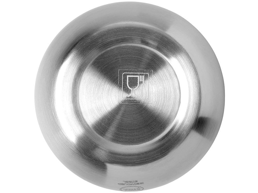 Термокружка LINDE с двойными стенками из переработанного полипропилена, черный-4